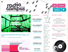 Tablet Screenshot of grenoble.radio-campus.org